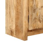 vidaXL Buffet 55x33x75 cm bois massif de manguier