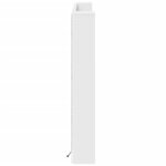 vidaXL Armoire tête de lit avec LED blanc 160x16 5x103 5 cm
