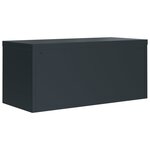 vidaXL Classeur anthracite 90x40x130 cm acier