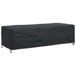 vidaXL Housse pour mobilier d'extérieur Noir 270 x 110 x 70 cm 210D