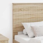 vidaXL Tête de lit Chêne Sonoma 80 cm Bois d'ingénierie