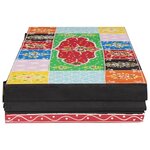 vidaXL Étagères Murales avec étagère 2 Pièces Multicolore 60 x 20 x 6 cm