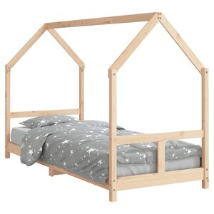 vidaXL Cadre de lit pour enfants 80x200 cm bois de pin massif