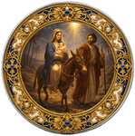 Monnaie FLIGHT INTO EGYPT Seven Sorrows of Mary 1 Oz Argent 1$ USA 2026 (PRÉCOMMANDE)