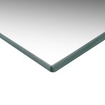 vidaXL Miroirs muraux 2 Pièces 40x40 cm Carré Verre