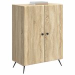 vidaXL Buffet Chêne Sonoma 66 x 34 5 x 90 cm Bois d'ingénierie