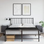 vidaXL Tables de chevet 2 Pièces anthracite 36x39x50 5 cm acier