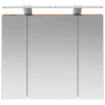 vidaXL Armoire Miroir de Salle de Bain Bois ancien 60 x 14 5 x 50 cm
