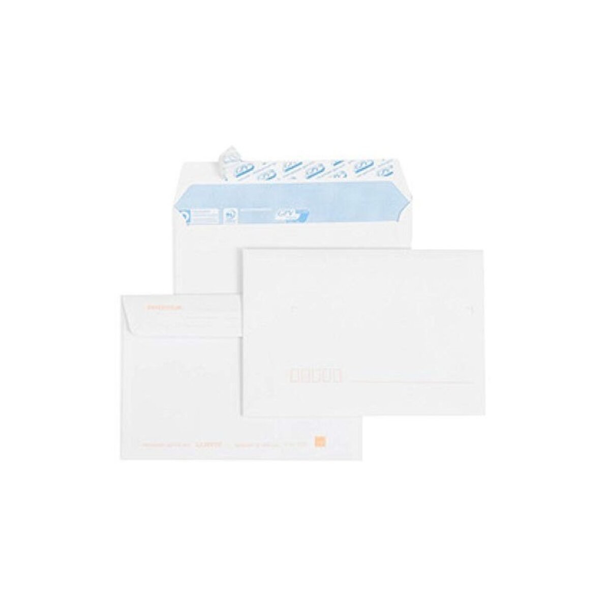 Gpv 23472 enveloppe précasée vélin d l 110 x 220 mm bloc