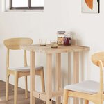 vidaXL Dessus de table rectangulaire 80x60x4 cm bois massif d'acacia