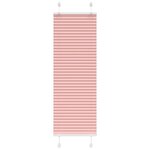vidaXL Store plissé rose 45x150 cm largeur du tissu 44 4 cm polyester