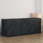 vidaXL Sac de stockage extérieur Noir 175 x 55 x 75 cm Tissu 420D