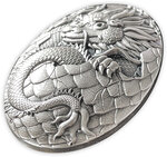 Pièce de monnaie en Argent 250 Francs g 155.5 (5 oz) Millésime 2024 DRAGON EGG 3D