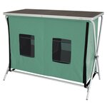 Eurotrail Armoire de camping Brocas 110x52x90 cm Vert