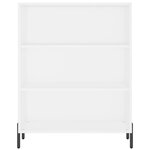 vidaXL Buffet haut Blanc 69 5x34x180 cm Bois d'ingénierie