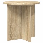 vidaXL Support de Plante 2 pièces Chêne Sonoma 40 x 40 x 40 cm