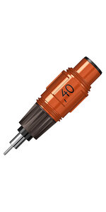 Rotring pointe de rechange pour stylo isograph  0 40 mm