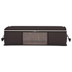 vidaXL Boîte de rangement avec fenêtre latérale transparente 2 Pièces