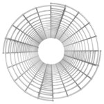 vidaXL Poteau à gabion circulaire Acier galvanisé Ø30x200 cm