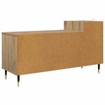 vidaXL Meuble TV Chêne artisanal 100 x 35 x 55 cm Bois d'ingénierie