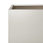 vidaXL Jardinière 50x50x50 cm acier résistant aux intempéries