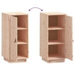 vidaXL Buffet 34x40x75 cm Bois massif de pin