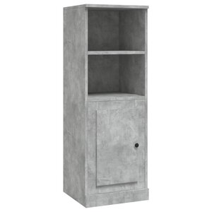 vidaXL Buffet haut gris béton 36x35 5x103 5 cm bois d'ingénierie