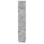 vidaXL Ensemble de Meubles 2 Pièces Gris béton 34 5 x 33 x 90 cm