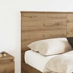 vidaXL Tête de lit Chêne artisanal 160 cm Bois d'ingénierie