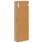 vidaXL Armoire murale de salle de bain Chêne artisan 20 x 10 x 60 5 cm