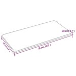 vidaXL Panneaux muraux 12 Pièces Gris foncé 30x15 cm Tissu 0 54 m²