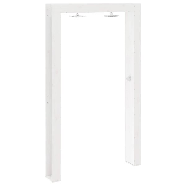 vidaXL Douche d'extérieur 226 cm Blanc