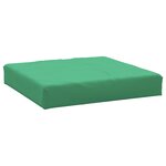 vidaXL Coussins de palette 3 Pièces vert tissu oxford