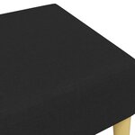 vidaXL Repose-pied noir 77x55x31 cm tissu
