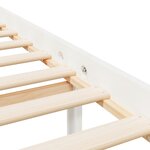 vidaXL Lit pour personne âgée sans matelas 150x200 cm bois pin massif