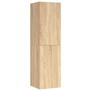 vidaXL Meuble TV Chêne sonoma 30 5x30x110 cm Bois d’ingénierie