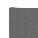 Tête de lit vidaXL Design Simple Gris Clair 100 cm en Tissu Corde