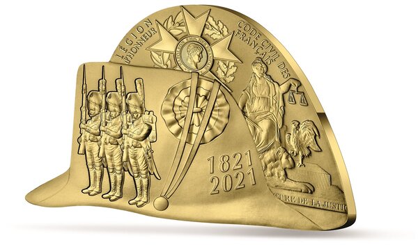 Pièce de monnaie 200 euro France 2021 or BE – Napoléon (bicorne)