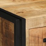 Table de chevet vidaXL 40x35x50 cm en bois de manguier massif