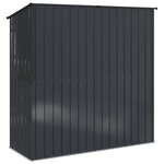 vidaXL Cabanons de jardin Anthracite 203 x 85 5 x 200 cm Métал
