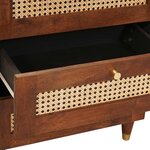 vidaXL Tables de chevet Marron 50 x 33 x 60 cm