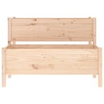 vidaXL Jardinière 110x84x75 cm Bois massif de pin