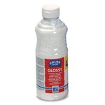 Peinture acrylique Flacon 500ml Glossy Argent LEFRANC BOURGEOIS