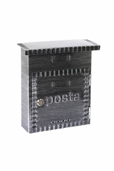 Boîte aux Lettres en Métal  Rustica D-2201  Style Vintage  Décoratif  Noir