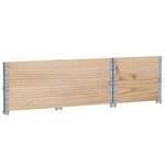 vidaXL Jardinière 100x50 cm bois de pin massif