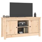 vidaXL Meuble TV 103x36 5x52 cm Bois de pin massif