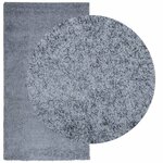 vidaXL Tapis shaggy PAMPLONA poils longs moderne bleu 80x150 cm