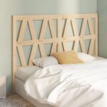 vidaXL Tête de lit 146x4x100 cm Bois massif de pin