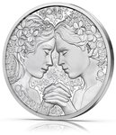 Pièce de monnaie 10 euro Autriche 2024 argent BU – Violette
