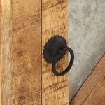 vidaXL Table de chevet 40x30x50 cm Bois de manguier massif